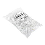 Коннектор ExeGate PL45-C5-8P8C-100 RJ-45 Кат.5e (8P8C) под одножильный кабель UTP, золотое напыление (100шт)