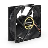 Вентилятор 12В DC ExeGate ExtraPower EP08025S3P (80x80x25 мм, Sleeve bearing (подшипник скольжения), 3pin, 2800RPM, 28dBA)