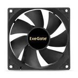 Вентилятор 12В DC ExeGate EX09225S3P (92x92x25 мм, Sleeve bearing (подшипник скольжения), 3pin, 2100RPM, 25dBA)