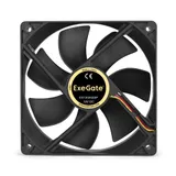 Вентилятор 12В DC ExeGate EX12025S3P (120x120x25 мм, Sleeve bearing (подшипник скольжения), 3pin, 1500RPM, 24dBA)