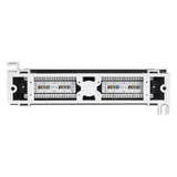 Патч-панель ExeGate EPPW-12-8P8C-C5e-FR (UTP, настенная, 12 port, cat.5e, KRONE&110(dual IDC), RoHS, Black, RTL)