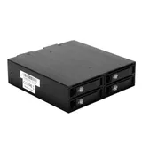 Корзина для HDD ExeGate HS425-01 (универсальная, на 4*2,5" SATA/SAS HDD, занимает 1*5,25" отсек, RTL)