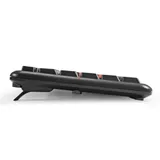 Клавиатура ExeGate Professional Standard LY-403 (USB, полноразмерная, влагозащищенная, 104кл., Enter большой, 8 оранжевых клавиш, длина кабеля 1,35м, черная, Color Box)