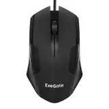 Мышь ExeGate Professional Standard SH-9025 (USB, оптическая, 1000dpi, 3D, 3 кнопки и колесо прокрутки, длина кабеля 1,35м, черная, Color Box)
