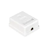 Розетка внешняя ExeGate SM1-RJ45-C5 RJ-45 кат.5/5E UTP Krone/110