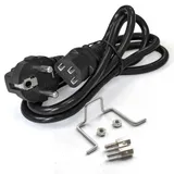 Блок питания 500W ExeGate AA500-S (ATX, SC, 8cm fan, 24pin, 4pin, 2xSATA, IDE, кабель 220V 1,8м с защитой от выдергивания)