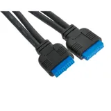 Планка USB на переднюю панель ExeGate U3H-617, 3,5", 1*USB3.0+1*TypeC, черная, металл, подсоединение к мат. плате