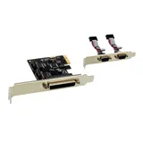 Контроллер ExeGate EXE-303 (PCI-E x1 v1.1, 2*COM port + 1*LPT, WinChipHead Chipset WCH382L)