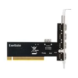 Контроллер ExeGate EXE-352 (PCI v2.2, 4*USB2.0 ext. + 1*USB2.0 int., VIA Labs Chipset VT6212L)