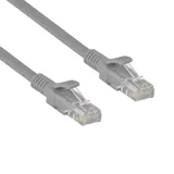 Патч-корд медный ExeGate UTP-RJ45-RJ45-C6-CU-5M-GY, UTP, cat.6, 5м, серый