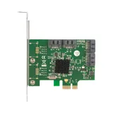 Контроллер ExeGate EXE-503 (PCI-E x1 v2.0, SATA3 6Gb/s, 4 int., Marvell Chipset 88SE9215)