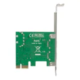Контроллер ExeGate EXE-319 (PCI-E x1 v2.0, 2*USB3.0 ext., разъем доп.питания, ASMedia Chipset ASM1042)