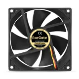 Вентилятор 12В DC ExeGate ExtraPower EP09225S3P (92x92x25 мм, Sleeve bearing (подшипник скольжения), 3pin, 2600RPM, 32dBA)