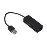 Кабель-адаптер ExeGate EXE-UA2-45 (USB2.0 --> 1xRJ45 UTP 10/100Mbps)