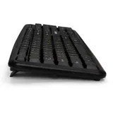 Комплект ExeGate Professional Standard Combo MK120 (клавиатура влагозащищенная 104кл. + мышь оптическая 1000dpi, 3 кнопки и колесо прокрутки, длина кабелей 1,5м; USB, черный, Color Box)