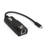 Кабель-адаптер ExeGate EXE-730-45 (USB3.0 Type C --> 1xRJ45 UTP 1000Mbps, Realtek Chipset RTL8153)