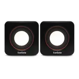 Акустическая система 2.0 ExeGate Disco 160 (питание USB, 2х3Вт (6Вт RMS), 100-20000Гц, черный, Color Box)