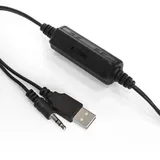 Акустическая система 2.0 ExeGate Tango 314 (питание USB, 2х3Вт (6Вт RMS), 80-20000Гц, вишня, Color Box)