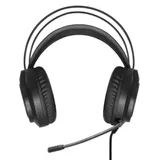 Полноразмерные игровые наушники с микрофоном (гарнитура) ExeGate Cosmos HS-702GL (регулировка оголовья, гибкий дежатель микрофона, объемный звук 7.1, длина кабеля 2.5м, динамик 50мм, 20-20000Гц, RGB подсветка, USB интерфейс, регулировка громкости, Color B