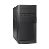 Корпус Minitower ExeGate BAA-105-01-AAA350 (mATX, БП AAA350 с вент. 8см, 2*USB, аудио, черный)
