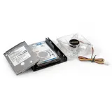 Салазки (переходник) ExeGate HD-22T3M для установки 2xHDD/SSD 2.5" в отсек 3.5" металлические