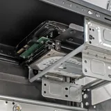 Салазки (переходник) ExeGate HD-MFT5M мультифункциональные для установки 4xHDD/SSD 2.5" или 2xHDD/SSD 2.5"+1xHDD 3.5" или 2xHDD/SSD 2.5"+внутренний устройство 3.5" в отсек 5.25" металлические