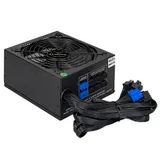 Серверный БП 700W ExeGate ServerPRO-700RADS (ATX, APFC+Dual Forward, КПД 80% (80 PLUS), 14cm silent fan, flat cables 24pin, 2x(4+4)pin, 6xPCI-E, 8xSATA, 4xIDE, Cable Management, black, кабель 220V в комплекте 1,2м, RTL)