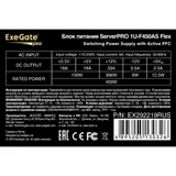 Серверный БП 450W ExeGate ServerPRO-1U-F450AS (Flex ATX, APFC+Dual Forward, КПД 80% (80 PLUS), 4cm fan, flat cables 24pin, (4+4)pin, PCI-E, 3xSATA, 2xIDE)
