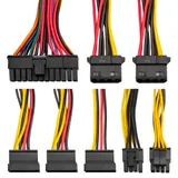 Серверный БП 450W ExeGate ServerPRO-1U-F450AS (Flex ATX, APFC+Dual Forward, КПД 80% (80 PLUS), 4cm fan, flat cables 24pin, (4+4)pin, PCI-E, 3xSATA, 2xIDE)
