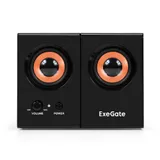 Акустическая система 2.0 ExeGate Maestro SPS-605 (Активная, питание 220В, 2х3Вт, 30-18000Гц, цвет черный, дерево, Color Box)