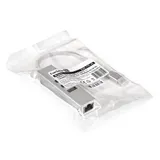 Кабель-адаптер ExeGate EXE-77C-45 (USB3.0 Type C --> 3xUSB3.0 + 1xRJ45 UTP 1000Mbps RTL8153, корпус алюминиевый, серебристый)