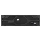 Комплект ExeGate Professional Standard Combo MK140 с подсветкой (клавиатура мультимедийная влагозащищенная 104кл. + мышь оптическая 1000dpi, 3 кнопки и колесо прокрутки, длина кабелей 1,5м; USB, белый/черный, Color Box)