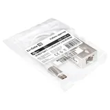 Кабель-адаптер ExeGate EXE-725C-45 (USB3.0 Type C --> 1xRJ45 UTP 100Mbps/1000Mbps/2.5Gbps, Realtek Chipset RTL8156, корпус алюминиевый, серебристый)