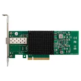 Сетевой адаптер ExeGate EXE-X520-DA1 (PCI-E x8 v2.0, порты 1x SFP+ 10Gb/s (10/5/2.5/1Gb/s, 100Mb/s), Server NIC Intel Chipset JL82599EN)