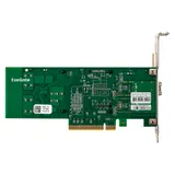 Сетевой адаптер ExeGate EXE-X520-DA1 (PCI-E x8 v2.0, порты 1x SFP+ 10Gb/s (10/5/2.5/1Gb/s, 100Mb/s), Server NIC Intel Chipset JL82599EN)