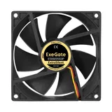 Вентилятор 12В DC ExeGate ExtraSilent ES09225S3P (92x92x25 мм, Sleeve bearing (подшипник скольжения), 3pin, 1800RPM, 21dBA)