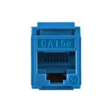 Модуль-вставка Keystone Jack RJ-45 ExeGate KJ-8P8C-U-C5e-180-Dual (Кат.5e, неэкранированная, 180 градусов, IDC Krone/110)
