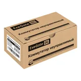Коммутатор неуправляемый ExeGate EDES-1008C (8-портовый UTP 10/100Mbps, с функцией энергосбережения (Green Ethernet Technology), настольный/настенный)
