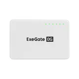 Коммутатор неуправляемый ExeGate EDGS-1005С (5-портовый гигабитный UTP 10/100/1000 Base-T, с функцией энергосбережения (EEE), настольный)