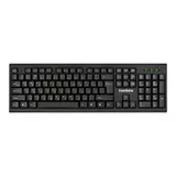 Комплект беспроводной ExeGate Professional Standard Combo MK200 (клавиатура полноразмерная влагозащищенная 104кл. + мышь оптическая 1200dpi, 3 кнопки и колесо прокрутки; USB, радиоканал 2,4 ГГц, радиус действия до 10м, черный, RTL)