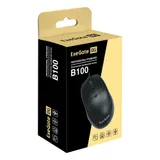 Мышь ExeGate Professional Standard B100 (USB, оптическая, 1000dpi, 3D, 3 кнопки и колесо прокрутки, длина кабеля 1,5м, черная, Color Box)