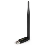 Сетевой адаптер Wi-Fi 4 ExeGate EDWA-137-N300-1 (Беспроводной USB адаптер, Wi-Fi N (b/g/n), чипсет Realtek8192, до 300 Мбит/с на 2,4 ГГц, внешняя 3dBi антенна, USB 2.0)
