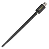 Сетевой адаптер Wi-Fi 5 двухдиапазонный высокого усиления ExeGate EDWA-186-AC1300-2 (Wi-Fi AC (a/b/g/n/ac), чипсет Realtek8812, 2.4 ГГц до 400 Мбит/с + 5 ГГц до 867 Мбит/с, 1x5dBi внешняя съемная антенна, USB 3.0)
