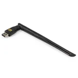 Сетевой комбо-адаптер Wi-Fi 6 + Bluetooth ExeGate EDWA-BT53-AX900 (BT5.3, Dual Band Wi-Fi AX (a/b/g/n/ax), чипсет Realtek8851, 2.4 ГГц до 286 Мбит/с + 5.8 ГГц до 600 Мбит/с, 1x5dBi внешняя антенна, USB 2.0)
