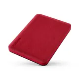Жесткий диск внешний Toshiba HDTCA40ER3CA/HDTCA40ER3CAU Canvio Advance 4ТБ 2.5" USB 3.0 красный HDTCA40ER3CA