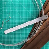  Линейка стальная Deli DL8030Y 300мм нержавеющая сталь