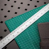  Линейка стальная Deli DL8100Y 1000мм нержавеющая сталь