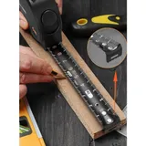 Измерительный и разметочный инструмент Рулетка Deli Home Series BlackHT8316 3м х 16мм, эксклюзивный дизайн, корпус - высококачественный софттач пластик