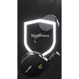  Рулетка Home Series Black HT8519 5м х 19мм, эксклюзивный дизайн, корпус - высококачественный софттач пластик