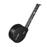  Рулетка Home Series Black HT8519 5м х 19мм, эксклюзивный дизайн, корпус - высококачественный софттач пластик